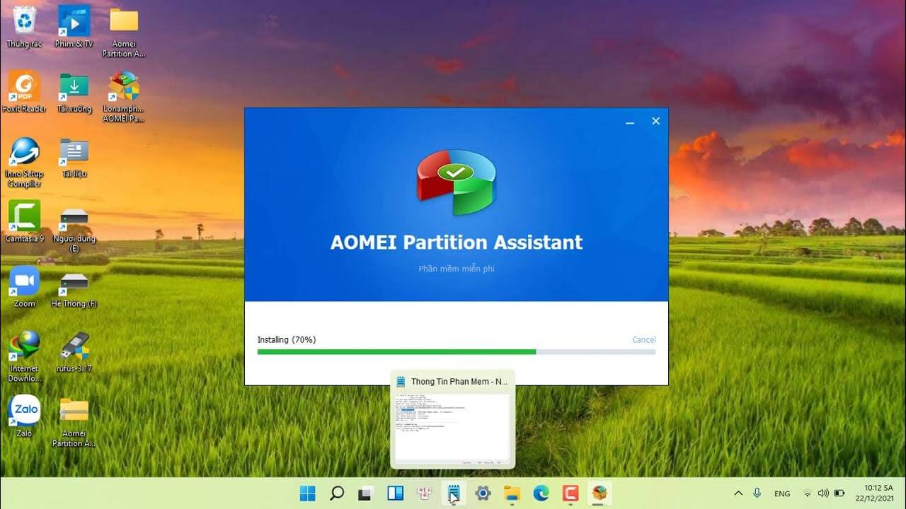 Hướng dẫn tải AOMEI Partition Assistant