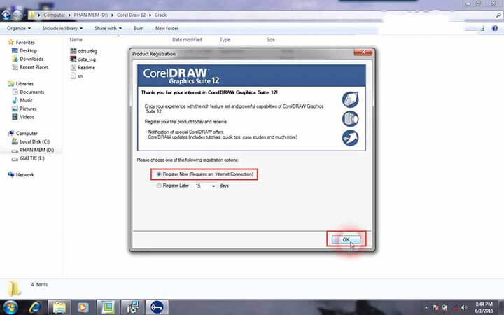 Hướng Dẫn Cài Đặt CorelDRAW 12